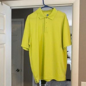 Men’s neon PGA  polo